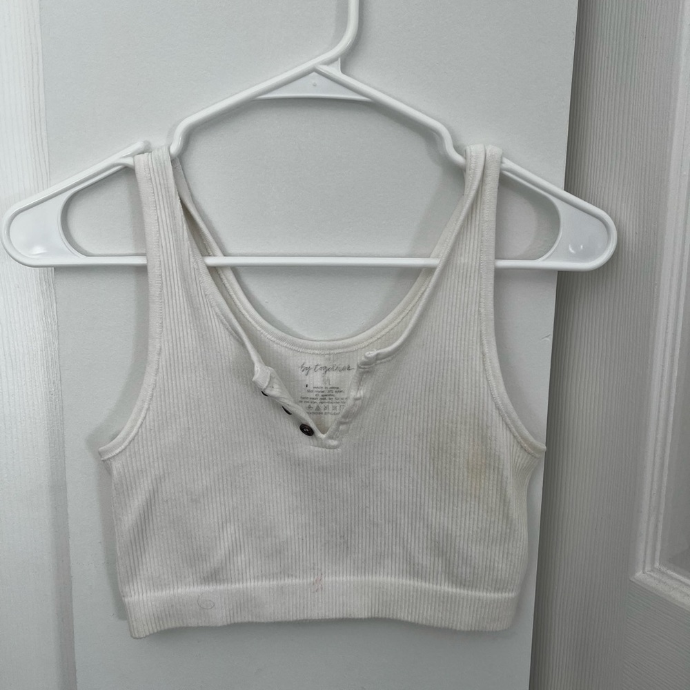 White top cover-up M/L